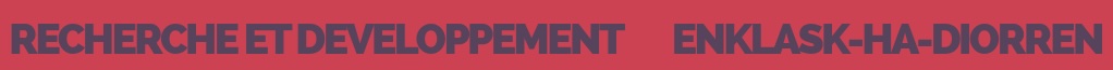 Recherche et développement