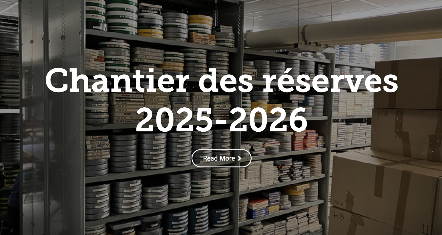 Chantier des réserves