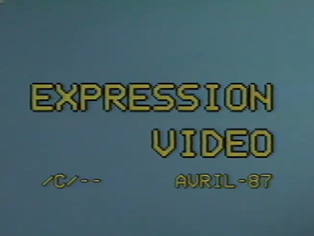Expression Vidéo