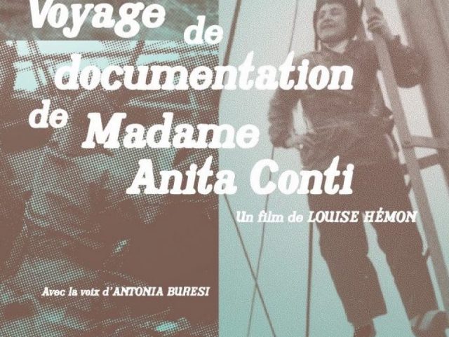 Projection du film "Voyage de documentation de Madame Anita Conti"