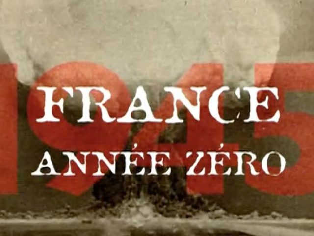 1945, France année zéro