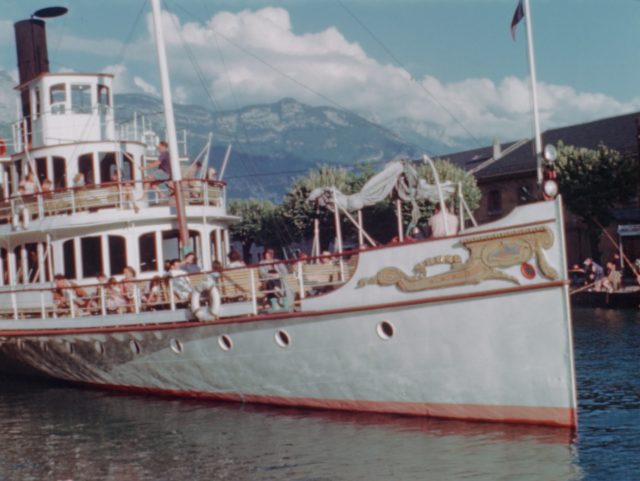 En bateau sur le lac d Annecy de Jean Martin.jpg