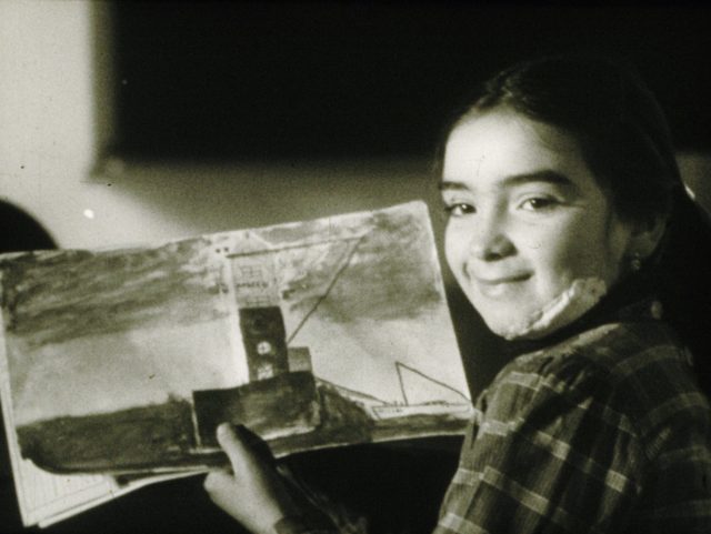 Projection en argentique du film "La mer et les jours"