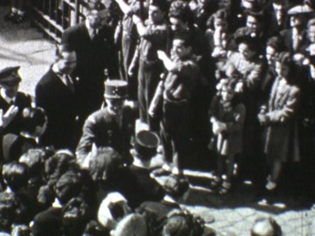 Projection du film "Le Général Leclerc à Dinan"