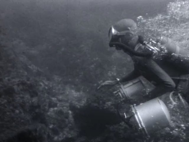 Projection du film "Plongée sous-marine" aux Oubliés du cinéma