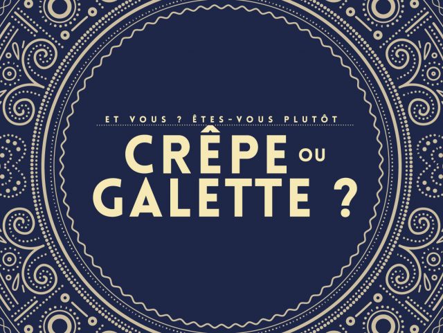 Exposition "Et vous ? Êtes-vous plutôt crêpe ou galette ?"