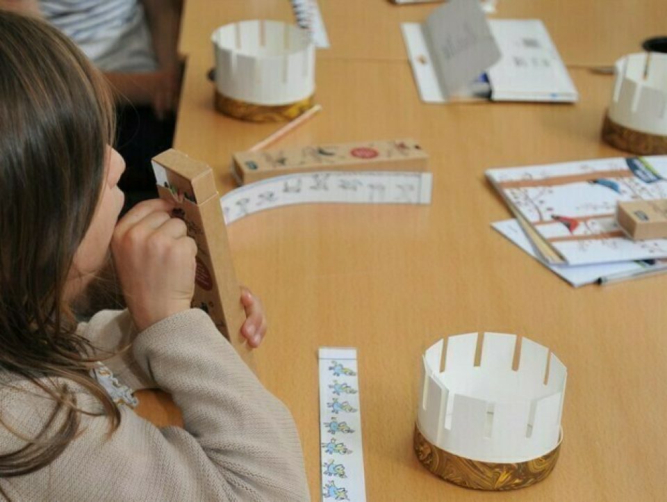 Atelier cinéma et images animées en famille