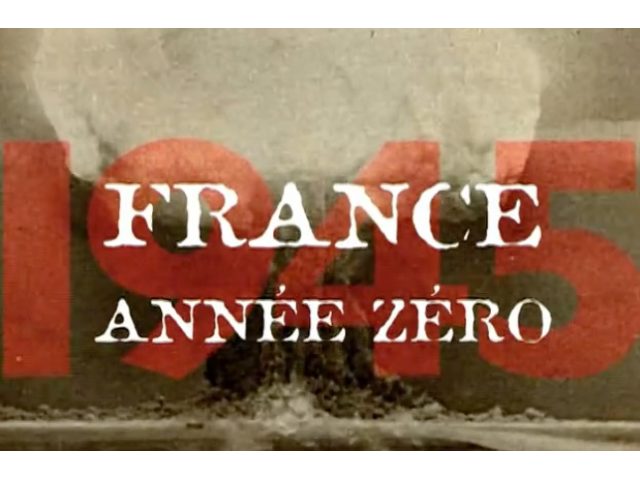 1945, France année zéro