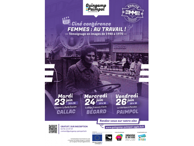 Ciné-conférence "Les femmes : au travail !"