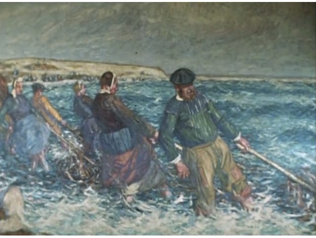 Projection du film "Les pêcheurs de Pors Poulhan"