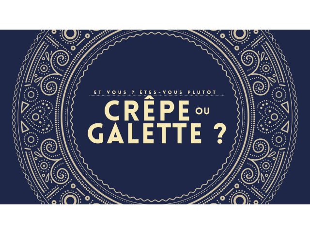 Exposition "Et vous ? Êtes-vous plutôt crêpe ou galette ?"