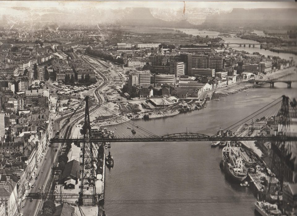 Projection "Loire & Erdre : Inondations & comblements"