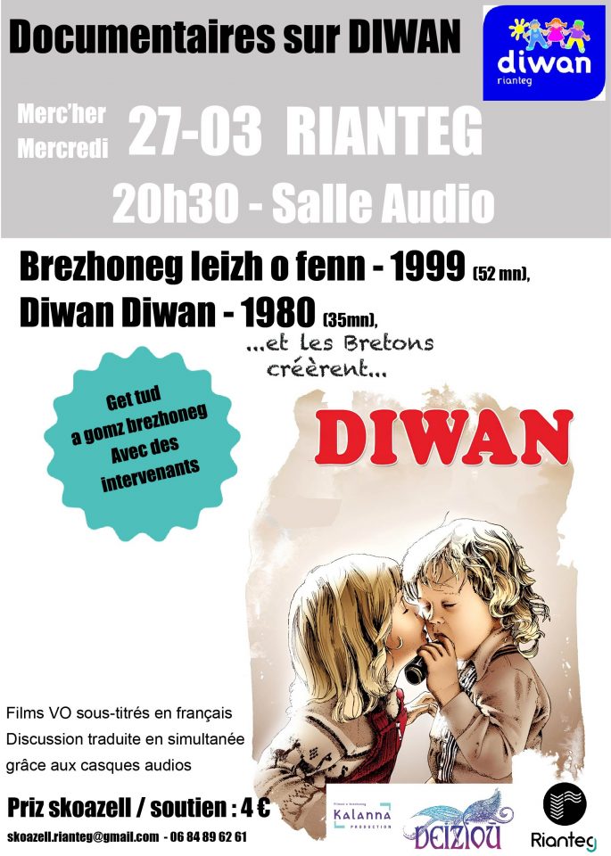 Projection "Et les bretons créèrent Diwan"