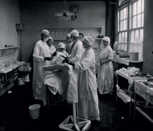 Projection "L'hôpital de Savenay : 1917-1919"