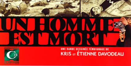 Exposition autour de la BD : UN HOMME EST MORT